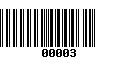 Código de Barras 00003