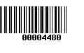 Código de Barras 00004480