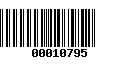 Código de Barras 00010795