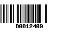 Código de Barras 00012409