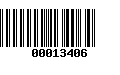 Código de Barras 00013406