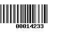 Código de Barras 00014233