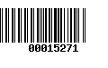 Código de Barras 00015271