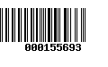 Código de Barras 000155693