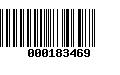 Código de Barras 000183469