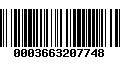 Código de Barras 0003663207748