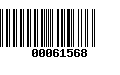 Código de Barras 00061568