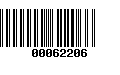 Código de Barras 00062206