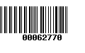 Código de Barras 00062770