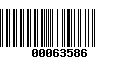 Código de Barras 00063586