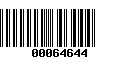 Código de Barras 00064644