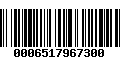 Código de Barras 0006517967300