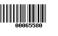 Código de Barras 00065580