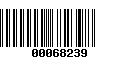 Código de Barras 00068239