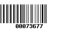 Código de Barras 00073677