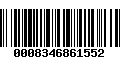 Código de Barras 0008346861552