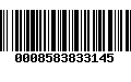 Código de Barras 0008583833145