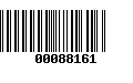 Código de Barras 00088161