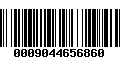 Código de Barras 0009044656860