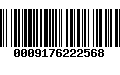 Código de Barras 0009176222568