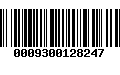 Código de Barras 0009300128247