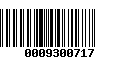 Código de Barras 0009300717