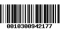 Código de Barras 0010300942177