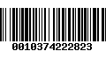 Código de Barras 0010374222823