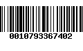 Código de Barras 0010793367402