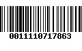 Código de Barras 0011110717863