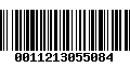 Código de Barras 0011213055084