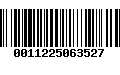 Código de Barras 0011225063527