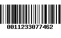 Código de Barras 0011233077462