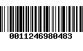 Código de Barras 0011246980483