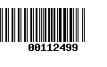 Código de Barras 00112499