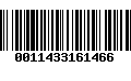 Código de Barras 0011433161466