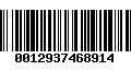 Código de Barras 0012937468914