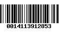 Código de Barras 0014113912853