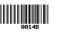 Código de Barras 00148