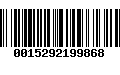 Código de Barras 0015292199868