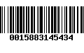 Código de Barras 0015883145434