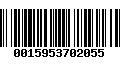 Código de Barras 0015953702055