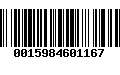 Código de Barras 0015984601167