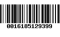 Código de Barras 0016185129399