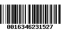 Código de Barras 0016346231527