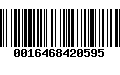 Código de Barras 0016468420595