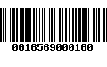 Código de Barras 0016569000160