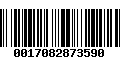 Código de Barras 0017082873590