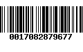 Código de Barras 0017082879677