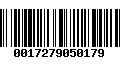 Código de Barras 0017279050179